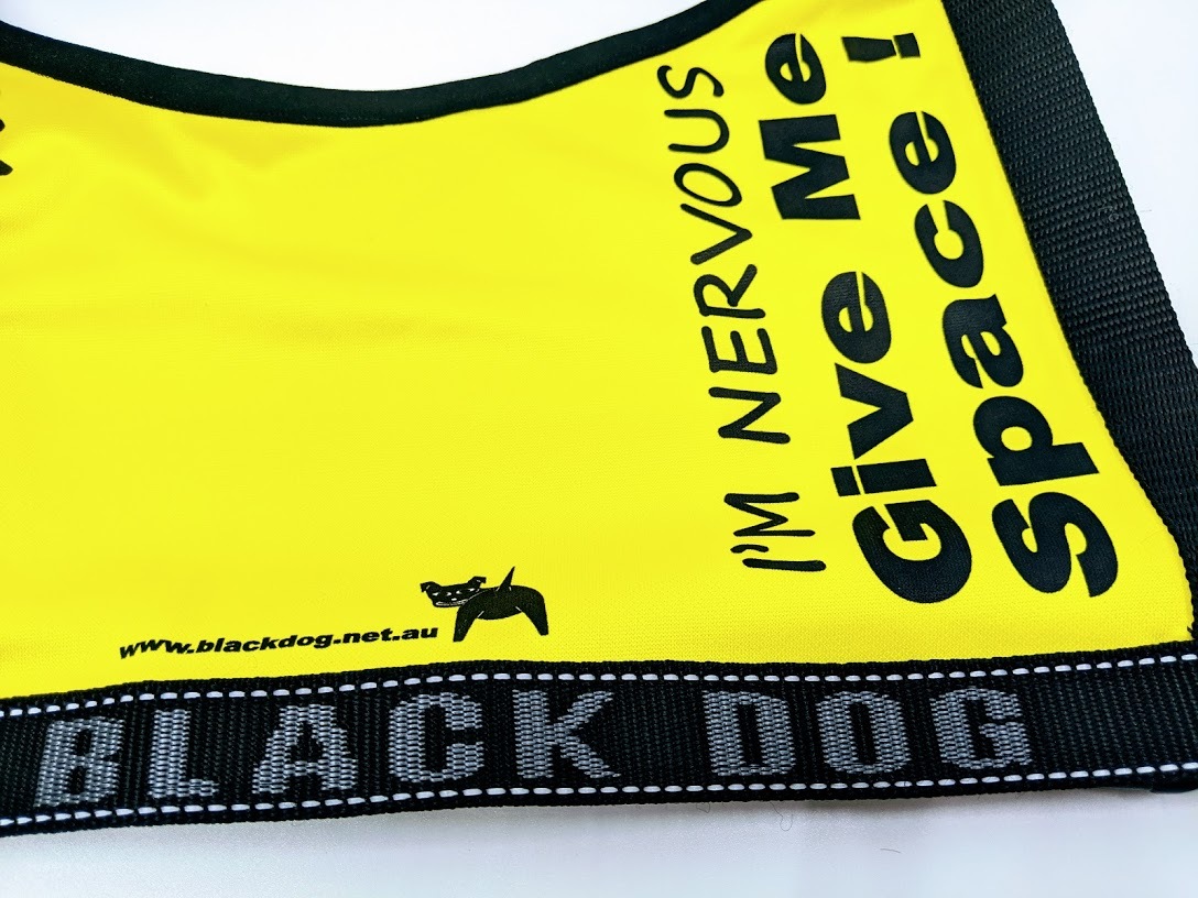 Give Me Space Dog Vest - I'm Nervous - Image 4