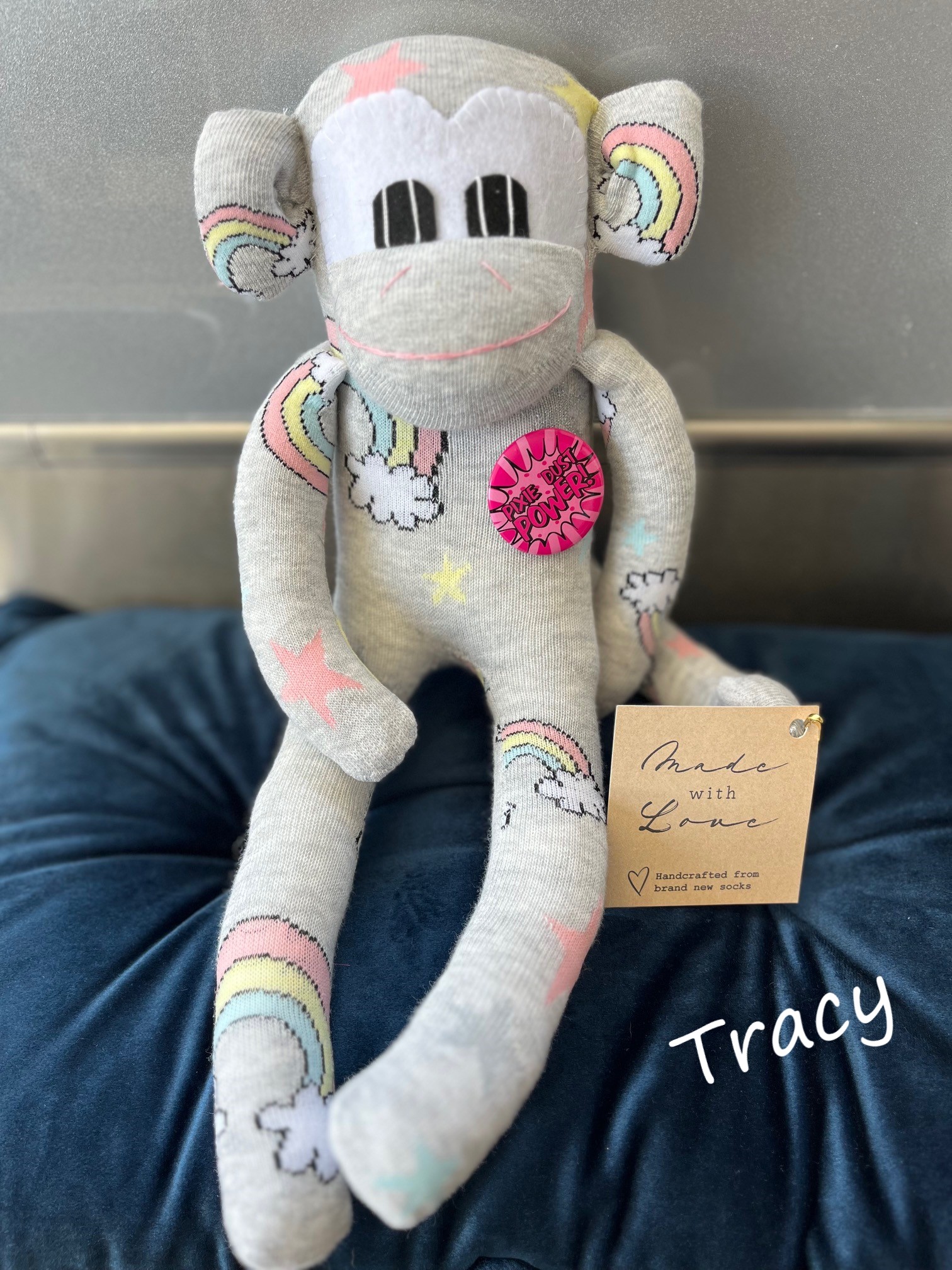 Funky Monkey Soft Sock Toy - Image 3