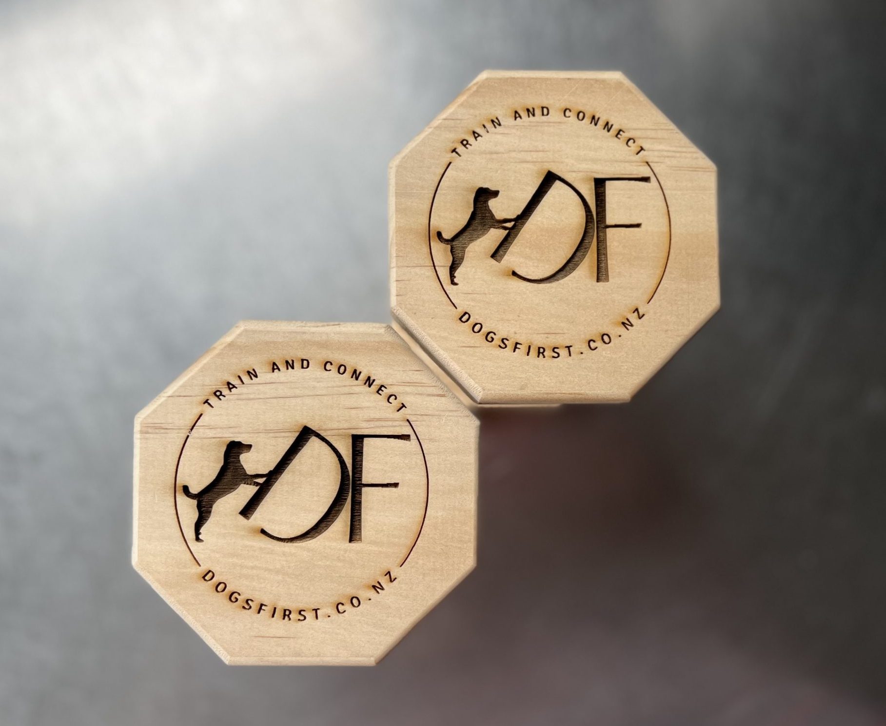 Handmade Wood Retrieve Barbell - Image 2