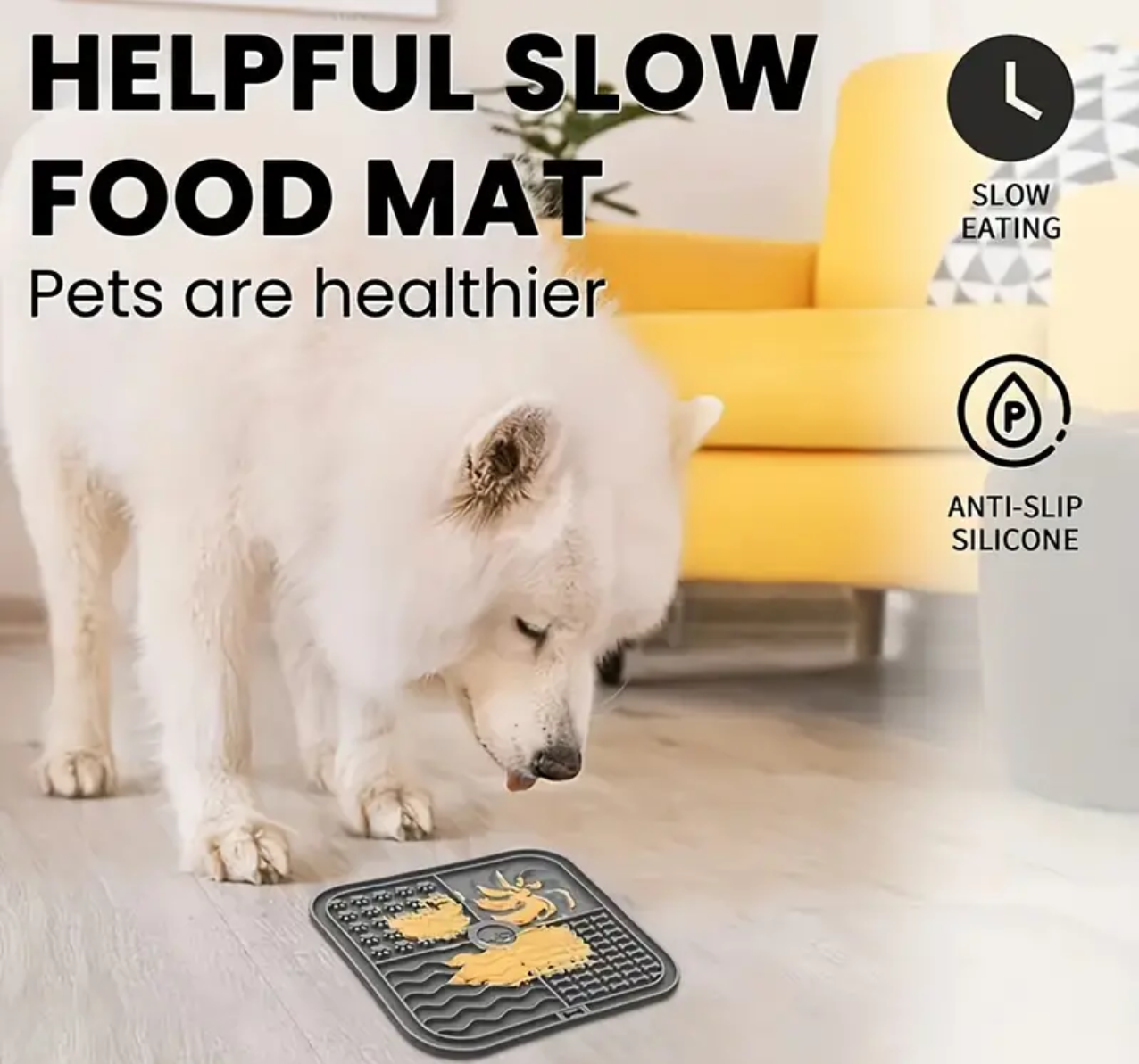 Licky mat with suction cups - Image 3