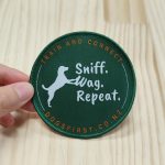 Sniff. Wag. Repeat. Iron-On Patch